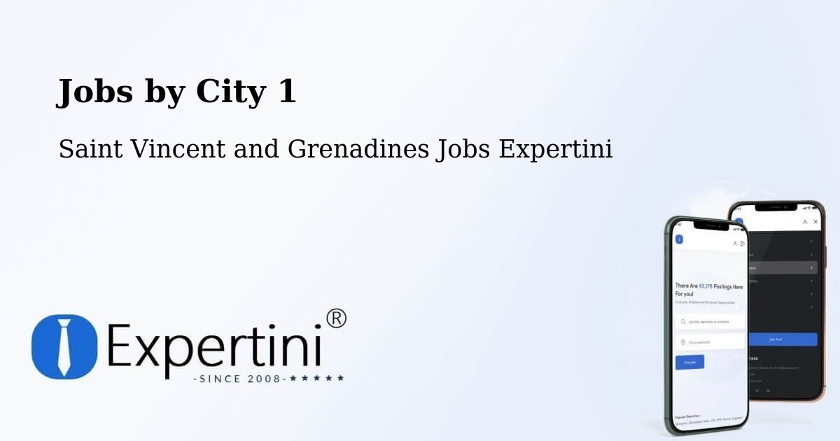City Jobs in Saint Vincent and Grenadines - Expertini
