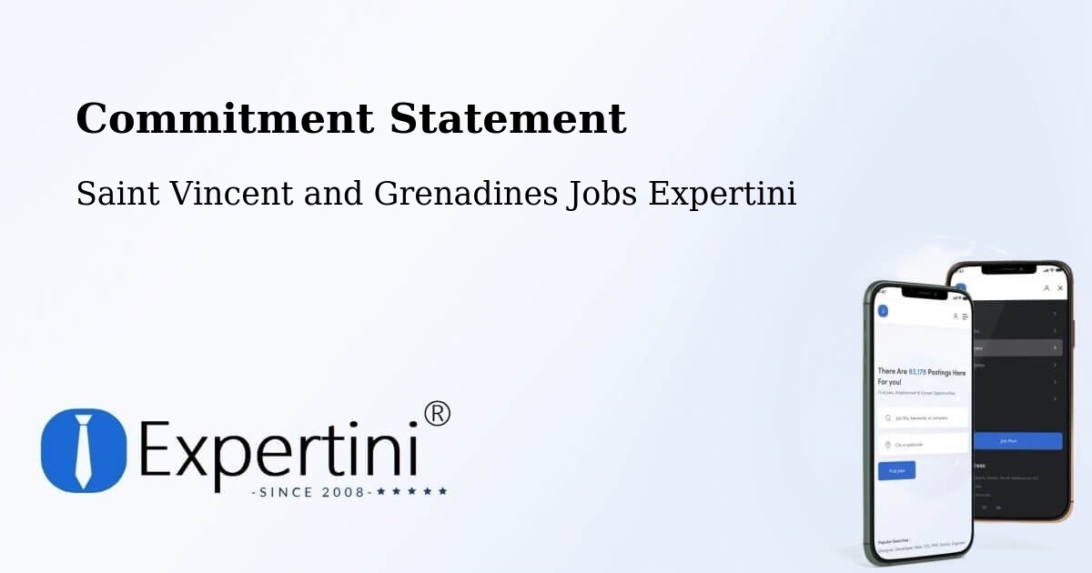 Corporate Commitment – Layou - Saint Vincent and Grenadines Jobs Expertini