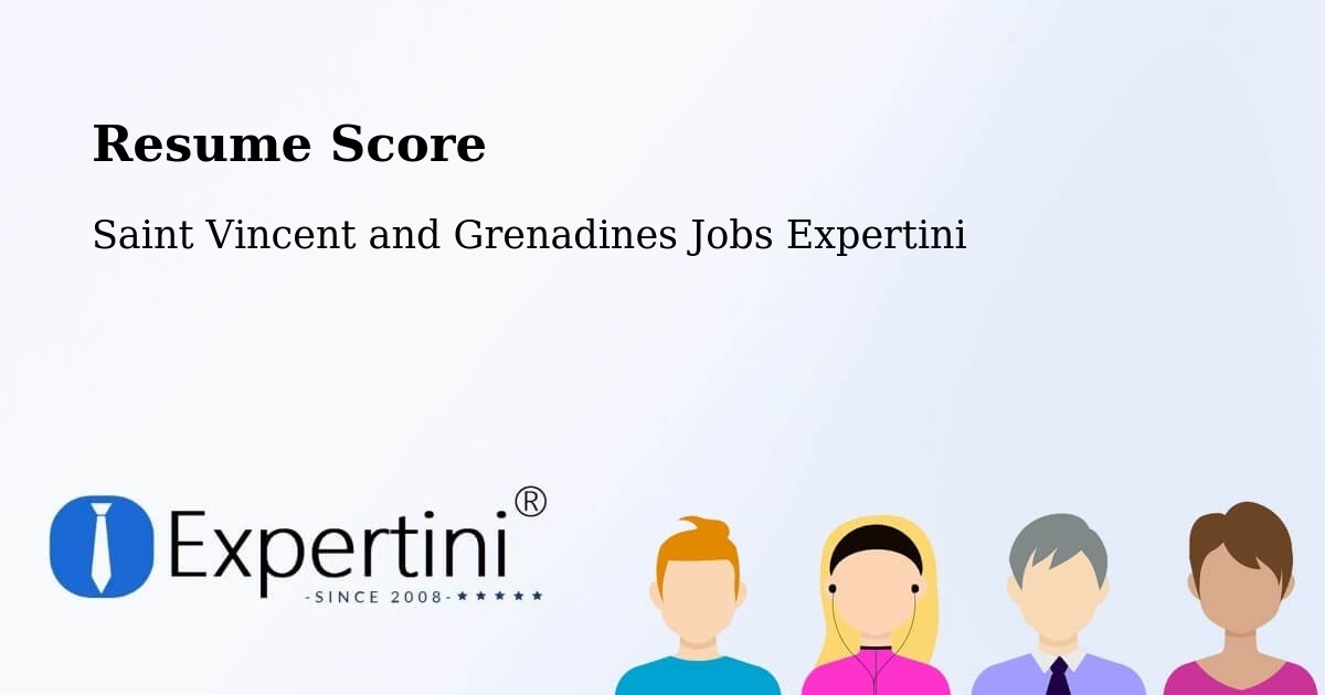 Resume Score & Job Description Match Tool – Layou - Saint Vincent and Grenadines Jobs Expertini